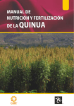 Manual de nutrición y fertilización de la quinua