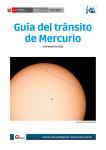 Guía del tránsito de Mercurio - Instituto Geofísico del Perú