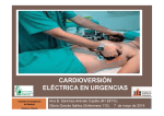 cardioversión eléctrica en urgencias