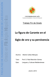 La figura de Caronte en el Siglo de oro y su pervivencia
