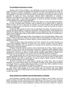 El poeta Miguel Hern&aacute;ndez en la Raya Dejamos atr&aacute;s el Pa&iacute;s del