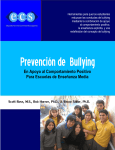 “Prevención de Bullying En Apoyo al Comportamiento