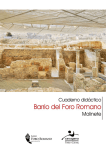 Cuaderno didáctico del Foro romano de Cartagena