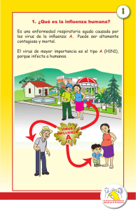 ¿Qué es la influenza humana? 1.