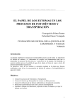 el papel de los estomas en los procesos de fotosíntesis y transpiración