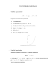 FUNCIONES ELEMENTALES 1. Función