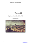 Tema 12, España en los siglos XVI y XVII