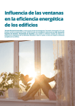 Influencia de las ventanas en la eficiencia energética de los edificios