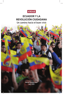 ecuador y la revoluci&oacute;n ciudadana