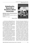 Globalización, Desarrollo y territorios Menos Favorecidos