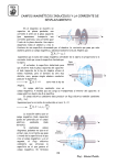 campos magnéticos inducidos y la corriente de
