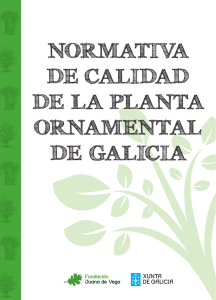 Norma Calidad Plantas de Galicia