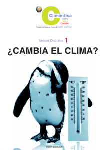 4. Cambio normal del clima