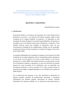 queísmo y dequeísmo