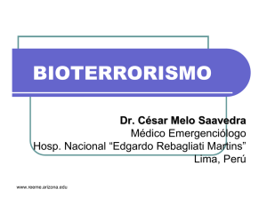 Bioterrorismo