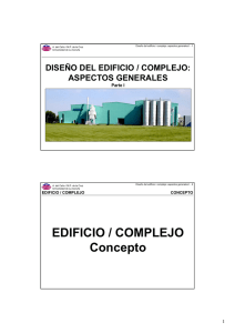 diseño del edificio / complejo - Departamento de Ingeniería