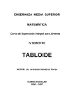 Tabloides de Matemática - CubaEduca