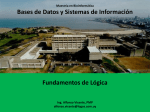 Bases de Datos y Sistemas de Información