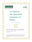 Los factores del crecimiento económico en México