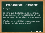 Probabilidad Condicional
