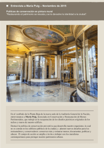 Entrevista a Mar&iacute;a Puig