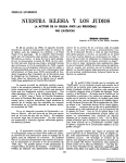 Nuestra Iglesia y los judíos - Revista Conservadora