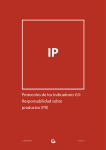 Protocolos de los Indicadores G3: Responsabilidad sobre productos