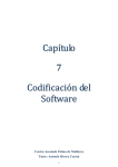 Capítulo 7 Codificación del Software