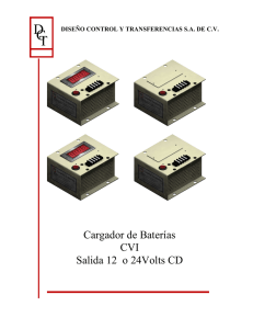 Catalogo y especificaciones cargador de baterias CVI unificado