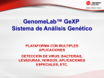Folleto Resumen Sistema GenomeLab™ GeXP