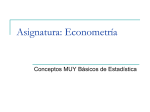 Conceptos MUY básicos de Estadística - econometría (3067)