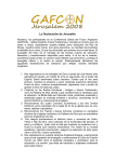 La Declaración de Jerusalén - Spanish translation