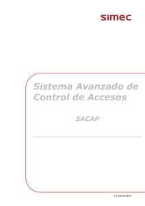 Sistema Avanzado de Control de Accesos