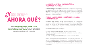Respuestas del Cancer de Mama