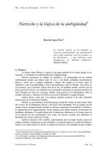 Nietzsche y la lógica de la ambigüedad