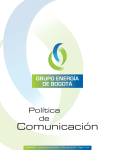 Pol comunicación - Grupo Energía de Bogotá
