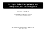La Lógica de las DN-álgebras y una Compleción para las DN