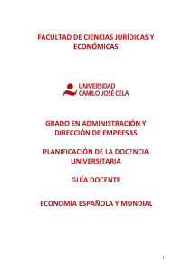 Economía Española y Mundial