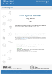 Sobre álgebras de Hilbert - Biblioteca Digital FCEN (UBA)