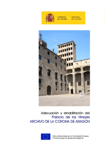 Palacio de los Virreyes ARCHIVO DE LA CORONA DE ARAGÓN