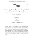 Comparación forense de voces mediante el análisis