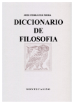 Diccionario de Filosofía de José Ferrater Mora, C