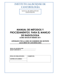 Manual de Operación de Radioterapia