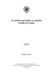 Los dobles participios en español: Estudio de corpus