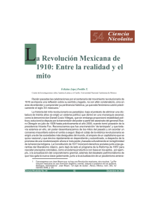 La Revolución Mexicana de 1910: Entre la realidad y el mito