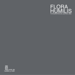 Catálogo "Flora Humillis"