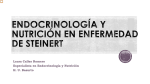 Endocrinología y Nutrición en enfermedad de Steinert