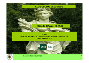 Los cultos eleusinos