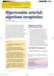 Hipertensión arterial: algoritmo terapéutico