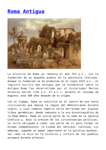 Roma Antigua - Escuelapedia